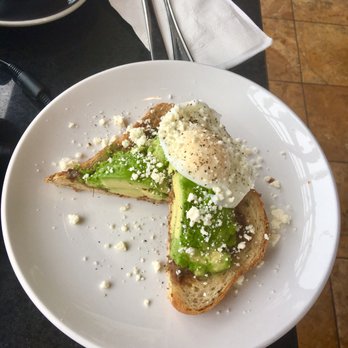 Ceremony Coffee Roasters - Riva - Poached Egg dish (bacon spread; avocado; poached egg; crumbled feta). - Coffee Roasteries Near Me - Annapolis, Maryland Ceremony Coffee Roasters - Riva - Poached Egg dish (bacon spread; avocado; poached egg; crumbled feta). - Coffee Roasteries Near Me - Annapolis, Maryland