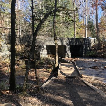 Cataract Falls - Going under a bridge - Hiking Near Me Cataract Falls - Going under a bridge - Hiking Near Me