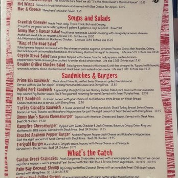 Jimmy Mac's Roadhouse - Menu as of 7/25/21. - American Near Me - Renton, Washington Jimmy Mac's Roadhouse - Menu as of 7/25/21. - American Near Me - Renton, Washington