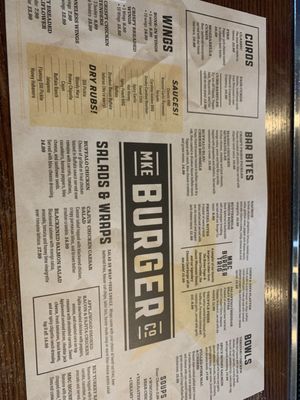Menu photo 2 Milwaukee Burger Company Franklin, WI Menu photo 2 Milwaukee Burger Company Franklin, WI
