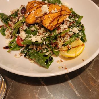 Villaggio Iccara - Blackened Salmon bowl. - Italian Near Me - Hamilton, New Jersey