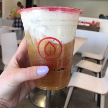 Boba Latte - Sea salt jasmine tea - Coffee & Tea Near Me - Richardson, Texas Boba Latte - Sea salt jasmine tea - Coffee & Tea Near Me - Richardson, Texas