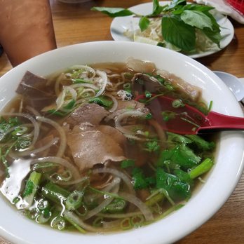 Pho Than Brothers - Large #14: "Tai Chin Nam Gau Gan Sach" (steak, flank, brisket, tendon, tripe) - Vietnamese Near Me - Seattle, Washington Pho Than Brothers - Large #14: "Tai Chin Nam Gau Gan Sach" (steak, flank, brisket, tendon, tripe) - Vietnamese Near Me - Seattle, Washington