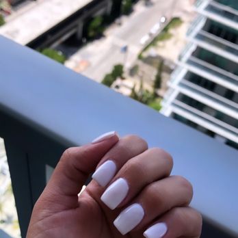 Neo Nails Brickell - Acrylic full set with gel polish, color OPI Funny Bunny - Nail Salons Near Me - Miami, Florida Neo Nails Brickell - Acrylic full set with gel polish, color OPI Funny Bunny - Nail Salons Near Me - Miami, Florida