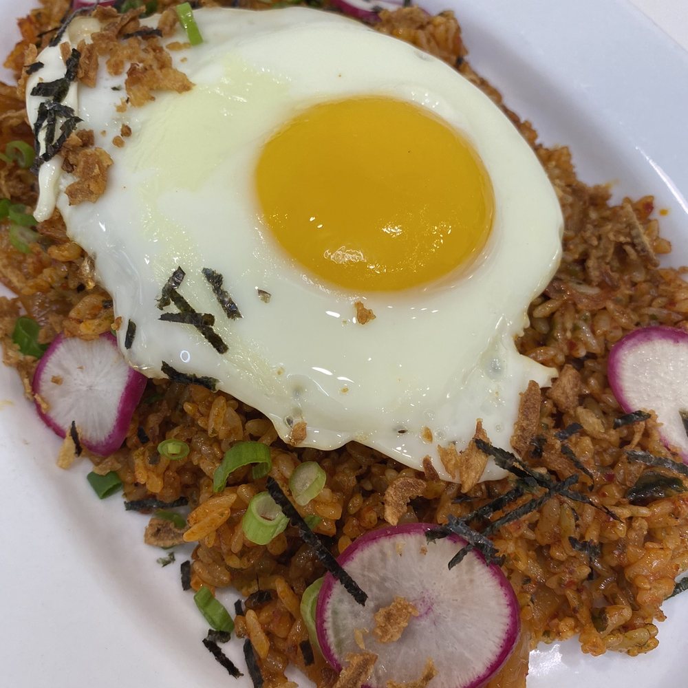 KitchenBann - Kimchi fried rice!! Yummy!! - Asian Fusion Near Me - Los Angeles, California