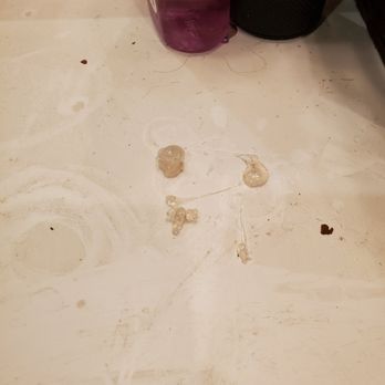 Empire Today - Hot Glue stuck on my bathroon countertops - Flooring Near Me