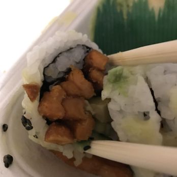 Hon Sushi - Yam fries instead of yam tempura used in yam roll - Korean Near Me - Burnaby, British Columbia