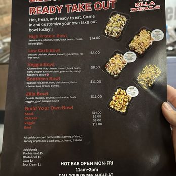 Zilla Meals & Supplement Store - Hot Bar Menu for Lunch 11-3pm est - Food Delivery Services Near Me - Somerset, Kentucky Zilla Meals & Supplement Store - Hot Bar Menu for Lunch 11-3pm est - Food Delivery Services Near Me - Somerset, Kentucky