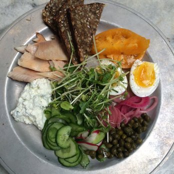 Gjusta - Smoked Fish Plate! (Excellent) - Bakeries Near Me - Venice, California
