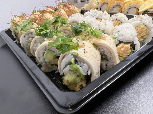 Gorilla Eats Sushi by null