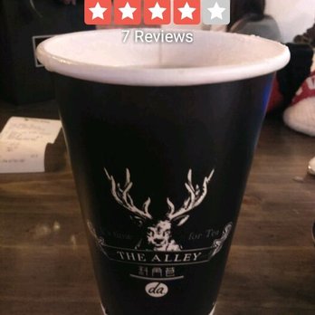 The Alley Warden - Brown sugar ginger roasted milk tea was amazing. A tad spicy but expected! - Tea Rooms Near Me - Markham, Ontario The Alley Warden - Brown sugar ginger roasted milk tea was amazing. A tad spicy but expected! - Tea Rooms Near Me - Markham, Ontario