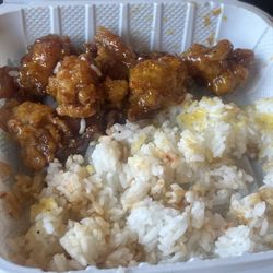 Orange Chicken lunch Special.