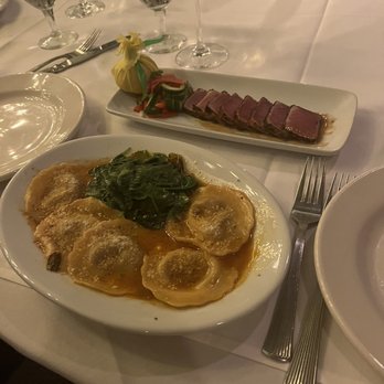 Ruth's Chris Steak House - Veal Osso buco Ravioli Ahi Tuna - Steakhouses Near Me - Destin, Florida Ruth's Chris Steak House - Veal Osso buco Ravioli Ahi Tuna - Steakhouses Near Me - Destin, Florida