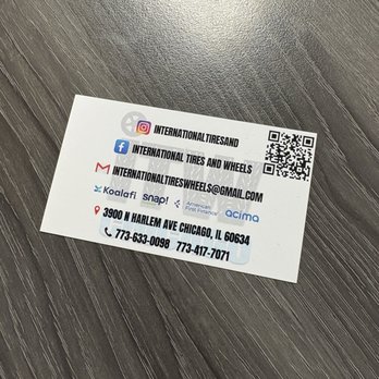 International Tires Wheels - Chicago - Tires Near Me - Chicago, Illinois International Tires Wheels - Chicago - Tires Near Me - Chicago, Illinois