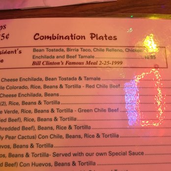 Mi Nidito Restaurant - Bill Clinton's plate - Mexican Near Me - Tucson, Arizona Mi Nidito Restaurant - Bill Clinton's plate - Mexican Near Me - Tucson, Arizona