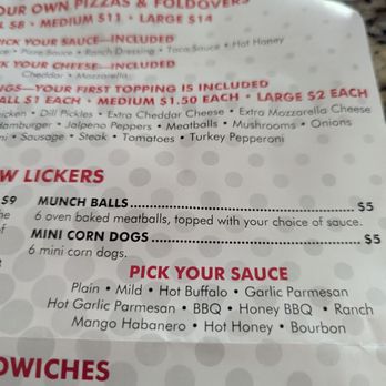 Sir Munchies Pizza - MUNCH BALLS (MEATBALLS)  6 oven baked meatballs, TOPPED WITH YOUR CHOICE OF SAUCE - Pizza Near Me - Huron, Ohio