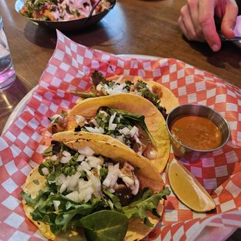 Miso Taco - Tuna tataco and kimchi fries - Asian Fusion Near Me - Vancouver, British Columbia
