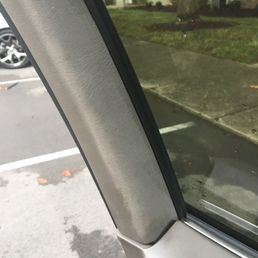 Lexus stain from his removal efforts