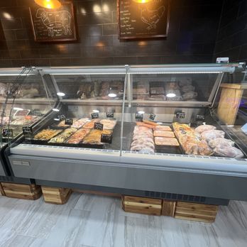 E & A Meats - a display of meats and pastries - Butcher Near Me - San Antonio, Texas