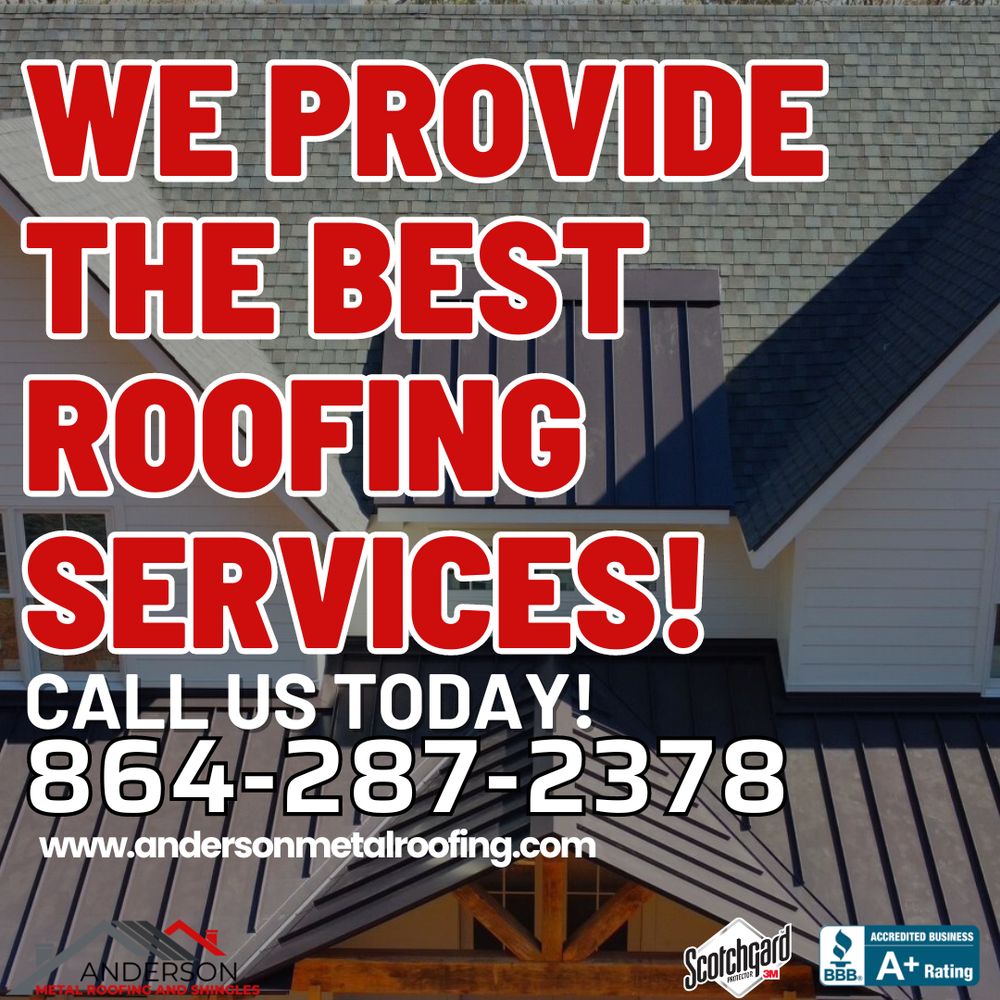 Slide of Anderson Metal Roofing and Shingles