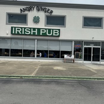Angry Ginger Irish Pub - Exterior - Irish Pub Near Me - Jacksonville, North Carolina Angry Ginger Irish Pub - Exterior - Irish Pub Near Me - Jacksonville, North Carolina