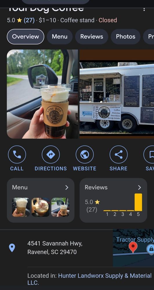 Yodi Dog Coffee Logo