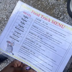 Taqueria Don Beto - Menu