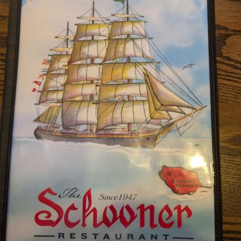 The Schooner Restaurant - Menu cover! - Seafood Near Me - Nederland, Texas The Schooner Restaurant - Menu cover! - Seafood Near Me - Nederland, Texas