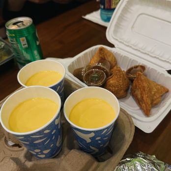 Lasoon - Vegetable Samosas and Mango Lassis - Himalayan/Nepalese Near Me - Aiea, Hawaii Lasoon - Vegetable Samosas and Mango Lassis - Himalayan/Nepalese Near Me - Aiea, Hawaii