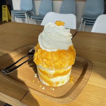 Snowy Village - Mango - Shaved Ice Near Me - Seattle, Washington Snowy Village - Mango - Shaved Ice Near Me - Seattle, Washington