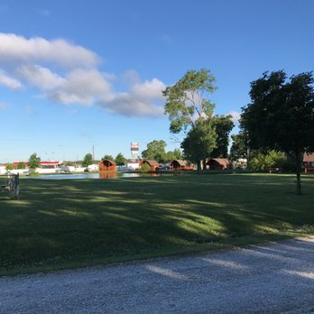 Joplin KOA - Small pond in middle of KOA - RV Parks Near Me - Joplin, Missouri