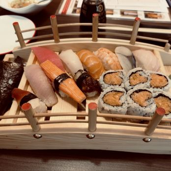 Ajisai Sushi - 3. Ten Kinds of Sushi Combo - Japanese Near Me - Omaha, Nebraska Ajisai Sushi - 3. Ten Kinds of Sushi Combo - Japanese Near Me - Omaha, Nebraska