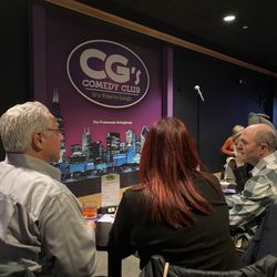 CG's Comedy Club - It was AWESOME I was visiting from Texas I would highly recommend CG's. The only negative was NO FOOD and you have to purchase 2 drinks