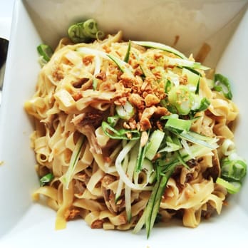 Rangoon Ruby - Roasted duck garlic noodles - Asian Fusion Near Me - Palo Alto, California