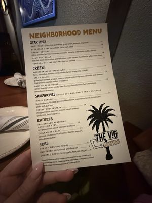 Menu photo 8 The Vig Mesa, AZ