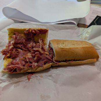 Yeti Grinders - This is the whole Hot Pastrami. Is it good? Yes, it is. Is it $20 good? Meh - Food Trucks Near Me