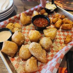 Cheese curds n beer nuggets
