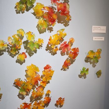 Sandwich Glass Museum - Beautiful glass cast from grape leaves - Museums Near Me - Sandwich, Massachusetts Sandwich Glass Museum - Beautiful glass cast from grape leaves - Museums Near Me - Sandwich, Massachusetts