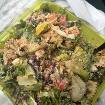 Salata - spicy chicken Regular Salad - Salad Near Me - Houston, Texas