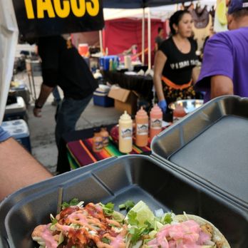 Up N Smoke Tacos - The tacos here are delicious!!! The real star of the show is their strawberry habinero salsa. It plays off the salt/savory of meats so well! - Caterers Near Me Up N Smoke Tacos - The tacos here are delicious!!! The real star of the show is their strawberry habinero salsa. It plays off the salt/savory of meats so well! - Caterers Near Me