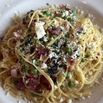 The Cheesecake Factory - Pasta Carbonara is vey buttery and so so good - Desserts Near Me - Oklahoma City, Oklahoma The Cheesecake Factory - Pasta Carbonara is vey buttery and so so good - Desserts Near Me - Oklahoma City, Oklahoma