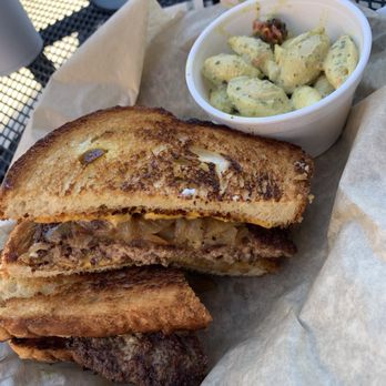 Joe Mama's - Patty melt and pesto pasta salad - Juice Bars & Smoothies Near Me - Ooltewah, Tennessee