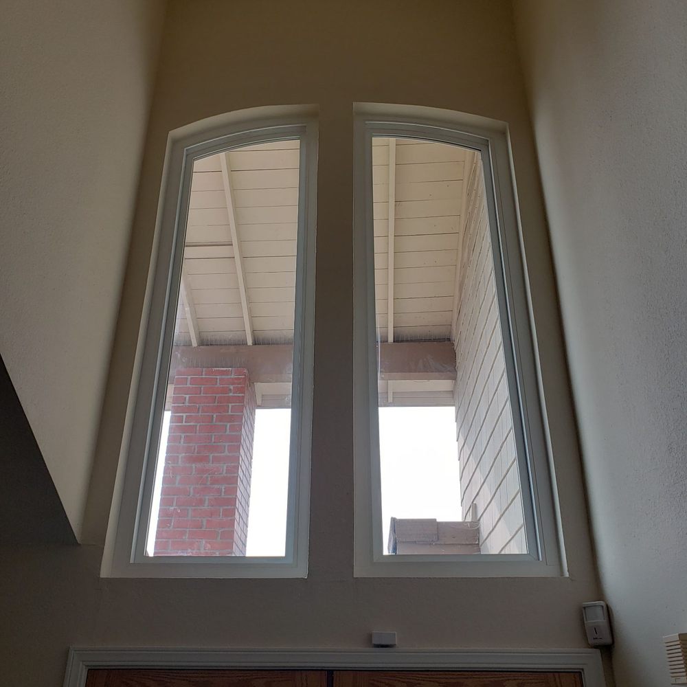 American Windows Center - Custom frame above the door. - Windows Installation Near Me