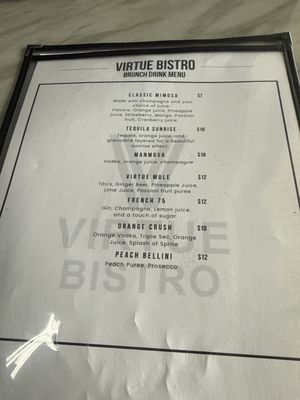 Menu photo 1 Virtue Bistro Chesapeake, VA