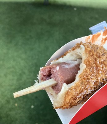 Jongro Rice Hotdog by null