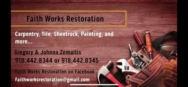 Faith Works Restoration Logo