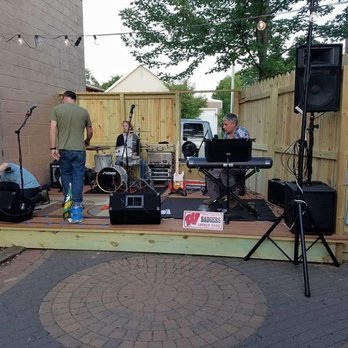 Hollyrock's - a band playing on a stage - Beer Gardens Near Me - Wisconsin Rapids, Wisconsin Hollyrock's - a band playing on a stage - Beer Gardens Near Me - Wisconsin Rapids, Wisconsin