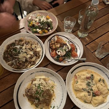 Brava Garden Eatery - Burrata, Homemade Bucatini Alla Bolognese, Ravioli, Short Rib Ragu, Rainbow Beets and Goat Cheese Salad - Wine Bars Near Me - Pleasanton, California Brava Garden Eatery - Burrata, Homemade Bucatini Alla Bolognese, Ravioli, Short Rib Ragu, Rainbow Beets and Goat Cheese Salad - Wine Bars Near Me - Pleasanton, California