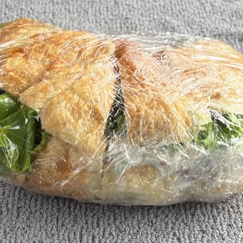 Laura’s Cafe & Bakery - Famous Almond Chicken Salad Sandwich on croissant - Bakeries Near Me - La Habra, California