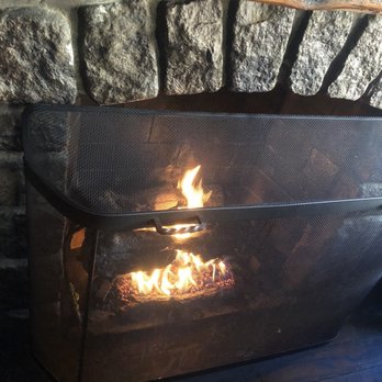 Hunter’s Kitchen & Bar - Seat next to the fireplace - Bars Near Me - Boston, Massachusetts